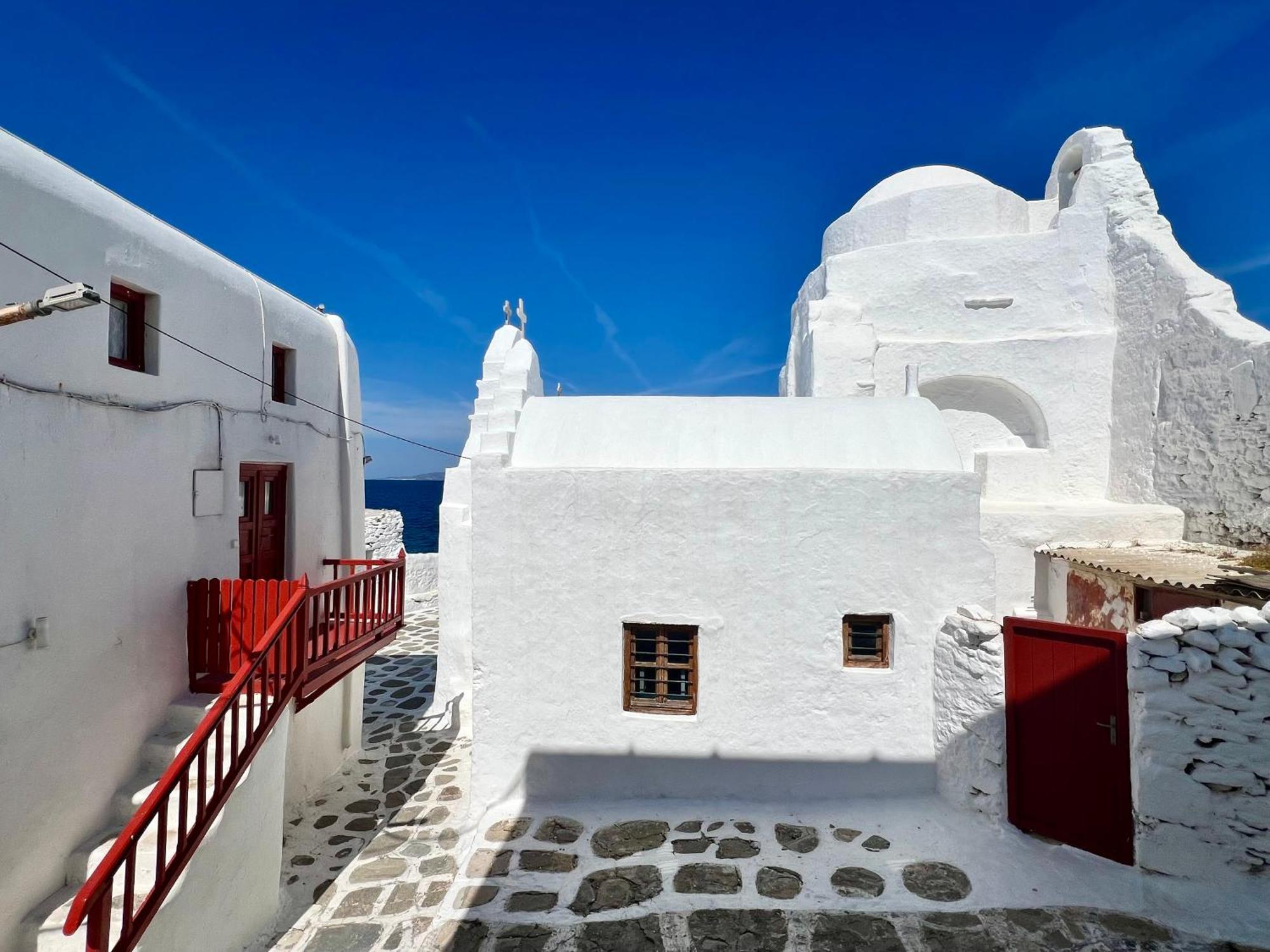 Myconian Little Venice Elite Suites With Sea View Mykonos Town Экстерьер фото