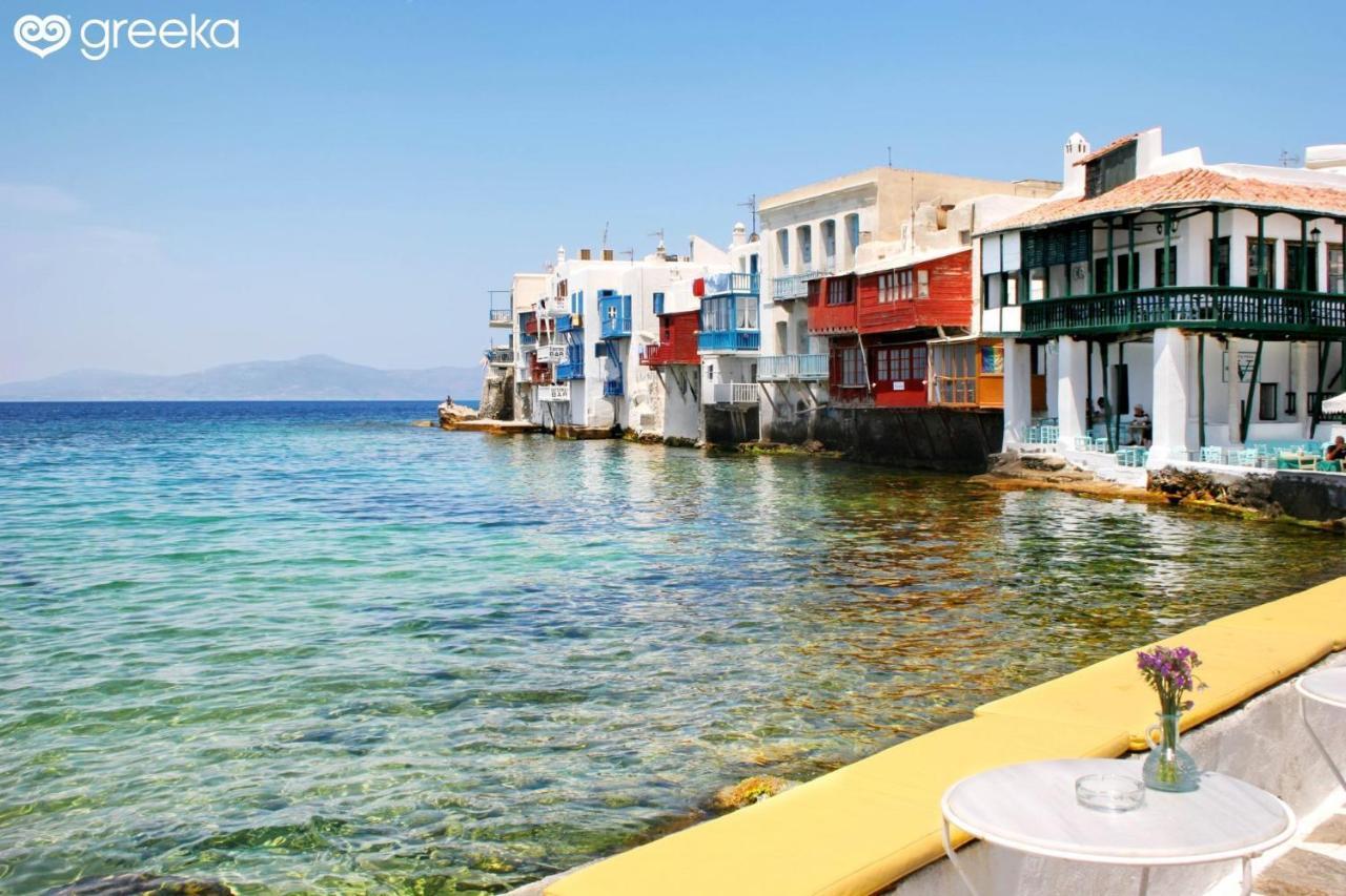 Myconian Little Venice Elite Suites With Sea View Mykonos Town Экстерьер фото