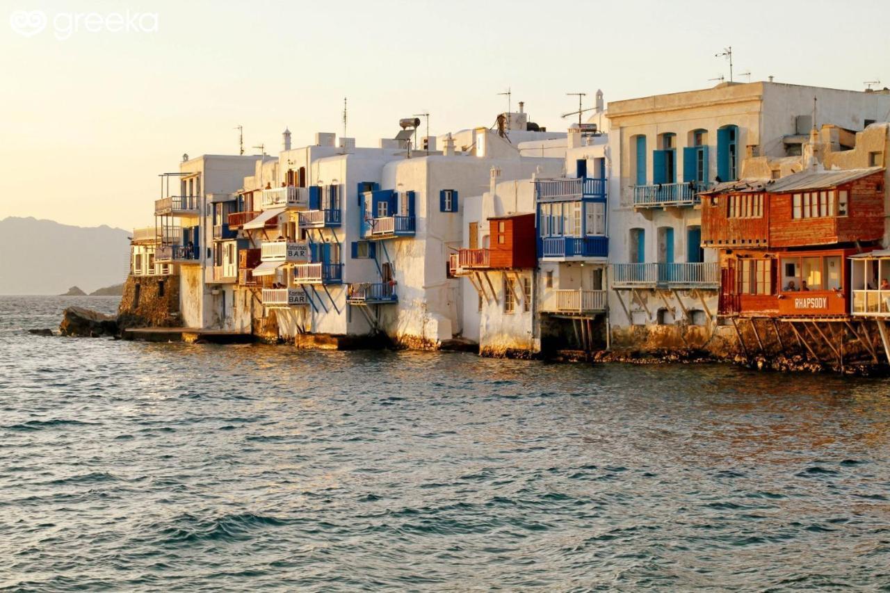 Myconian Little Venice Elite Suites With Sea View Mykonos Town Экстерьер фото